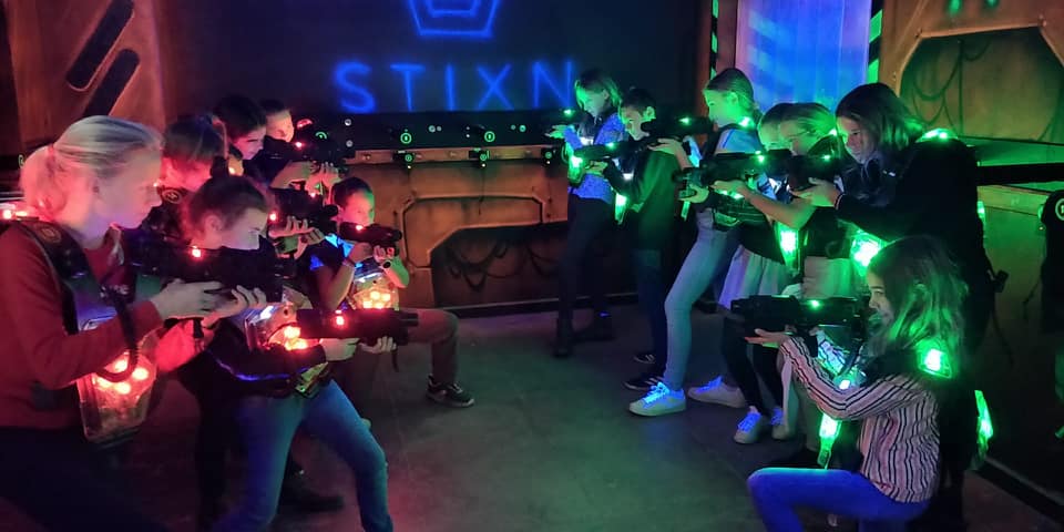 STIXN lasershooting verjaardagsfeestje in Veltem